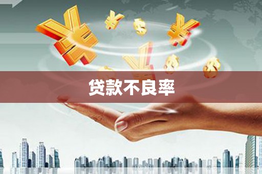 站前贷款不良率