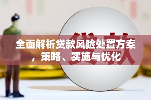 站前全面解析贷款风险处置方案，策略、实施与优化