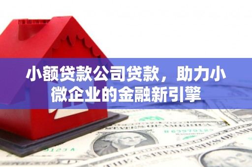 站前小额贷款公司贷款，助力小微企业的金融新引擎