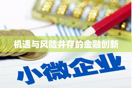 站前机遇与风险并存的金融创新